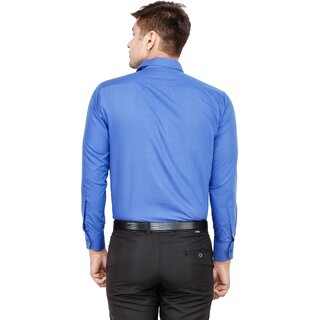 Top Men Baleshwar Men Blue Solid Formal Shirt (Pack of 1) 2025 at ShopCircuit | ONDC