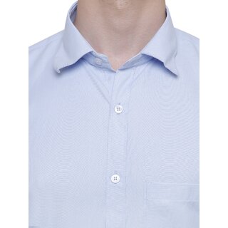 Exclusive Men Baleshwar Men Blue Solid Formal Shirt (Pack of 1) 2025 at ShopCircuit | ONDC