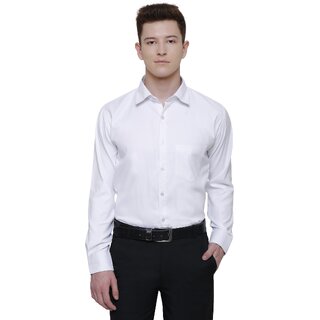 Affordable Men Baleshwar Men White Solid Formal Shirt (Pack of 1) 2025 at ShopCircuit | ONDC