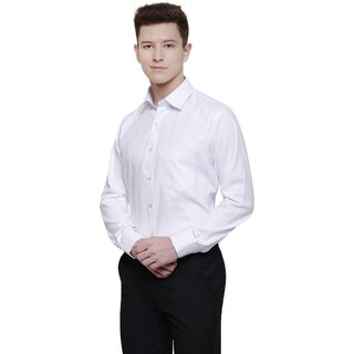 Affordable Men Baleshwar Men White Solid Formal Shirt (Pack of 1) 2025 at ShopCircuit | ONDC