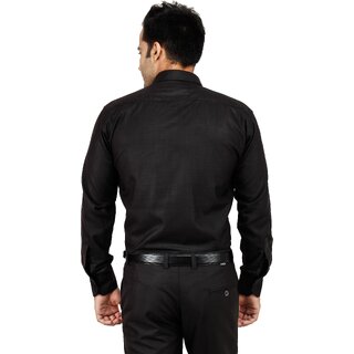 Affordable Men Baleshwar Men Black Solid Formal Shirt (Pack of 1) 2025 at ShopCircuit | ONDC