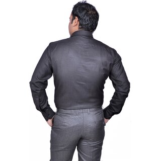 Top Men Baleshwar Men Black Solid Formal Shirt (Pack of 1) 2025 at ShopCircuit | ONDC