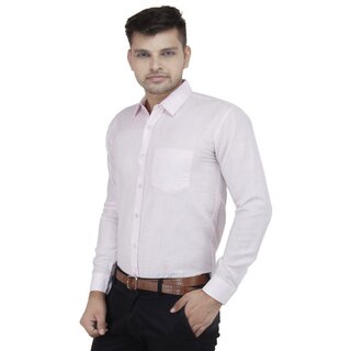 Best Men Baleshwar Men Pink Solid Formal Shirt (Pack of 1) 2025 at ShopCircuit | ONDC