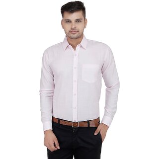 Best Men Baleshwar Men Pink Solid Formal Shirt (Pack of 2) 2025 at ShopCircuit | ONDC