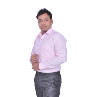 Latest Men Baleshwar Men Pink Solid Casual Shirt (Pack of 1) 2025 at ShopCircuit | ONDC