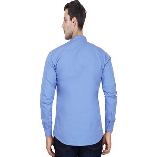 Premium Men Baleshwar Men Blue Solid Casual Shirt (Pack of 1) 2025 at ShopCircuit | ONDC
