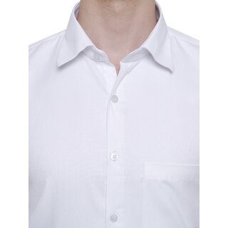 Luxurious Men Baleshwar Men White Solid Formal Shirt (Pack of 1) 2025 at ShopCircuit | ONDC
