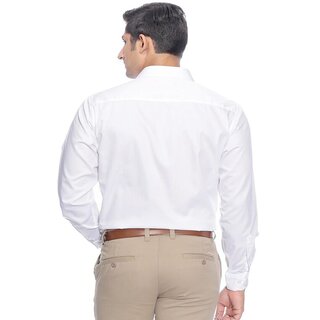 Latest Men Baleshwar Men White Solid Formal Shirt (Pack of 1) 2025 at ShopCircuit | ONDC