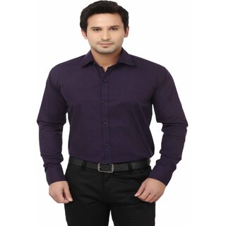 Best Men Baleshwar Men Purple Solid Casual Shirt (Pack of 1) 2025 at ShopCircuit | ONDC