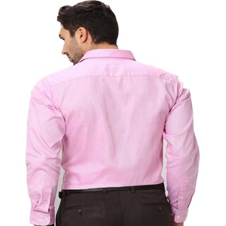 Elegant Men Baleshwar Men Pink Solid Formal Shirt (Pack of 1) 2025 at ShopCircuit | ONDC