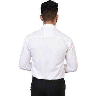 Trendy Men Baleshwar Mens White Regular Fit Formal Shirt (Pack of 1) 2025 at ShopCircuit | ONDC