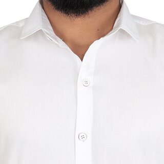 Modern Men Baleshwar Men White Solid Casual Shirt (Pack of 1) 2025 at ShopCircuit | ONDC