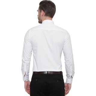 Top Men Baleshwar Mens White Slim Fit Formal Shirt (Pack of 1) 2025 at ShopCircuit | ONDC
