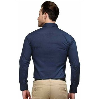 Latest Men Baleshwar Mens Dark Blue Regular Fit Casual Shirt (Pack of 1) 2025 at ShopCircuit | O