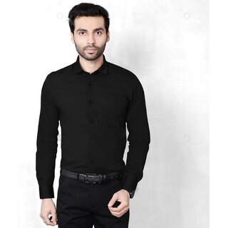 Exclusive Men Baleshwar Mens Black Regular Fit Formal Shirt (Pack of 1) 2025 at ShopCircuit | ON