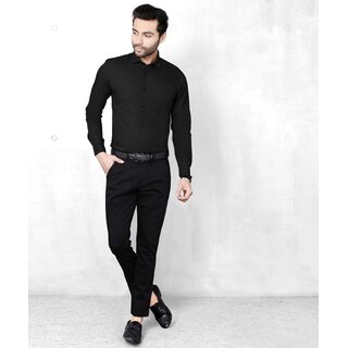 Exclusive Men Baleshwar Mens Black Regular Fit Formal Shirt (Pack of 1) 2025 at ShopCircuit | ON