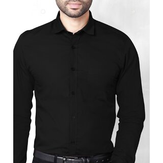 Exclusive Men Baleshwar Mens Black Regular Fit Formal Shirt (Pack of 1) 2025 at ShopCircuit | ON