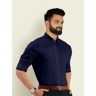 Stylish Men Baleshwar Mens Blue Slim Fit Formal Shirt (Pack of 1) 2025 at ShopCircuit | ONDC