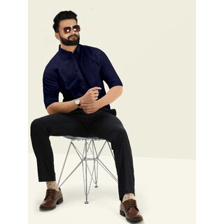 Stylish Men Baleshwar Mens Blue Slim Fit Formal Shirt (Pack of 1) 2025 at ShopCircuit | ONDC