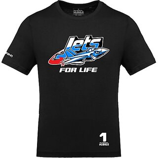 Exclusive Men FastB Men Printed Round Neck Black T-Shirt 2025 at ShopCircuit | ONDC
