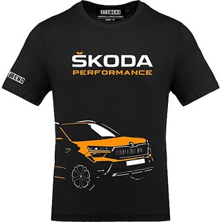 Affordable Men FastB Men Printed, Typography Round Neck Black T-Shirt 2025 at ShopCircuit | ONDC