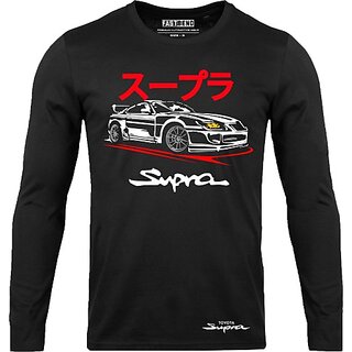 Chic Men FastB Men Printed Round Neck Black T-Shirt 2025 at ShopCircuit | ONDC