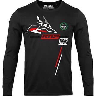 Elegant Men FastB Men Printed Round Neck Black T-Shirt 2025 at ShopCircuit | ONDC