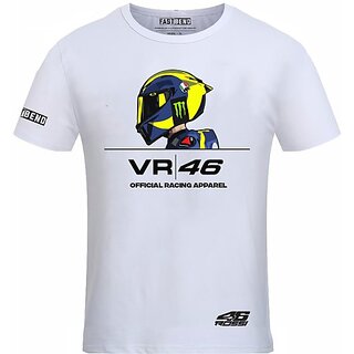 Top Men FastB Men Printed Round Neck White T-Shirt 2025 at ShopCircuit | ONDC