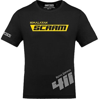 Sophisticated Men FastB Men Typography Round Neck Black T-Shirt 2025 at ShopCircuit | ONDC
