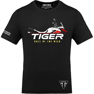 Premium Men FastB Men Printed Round Neck Black T-Shirt 2025 at ShopCircuit | ONDC