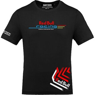 Latest Men FastB Men Typography Round Neck Black T-Shirt 2025 at ShopCircuit | ONDC