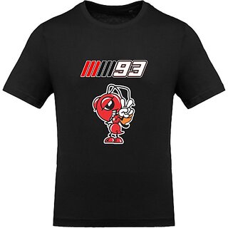 Affordable Men FastB Men Printed Round Neck Black T-Shirt 2025 at ShopCircuit | ONDC