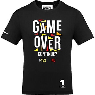 Latest Men FastB Men Printed, Typography Round Neck Black T-Shirt 2025 at ShopCircuit | ONDC