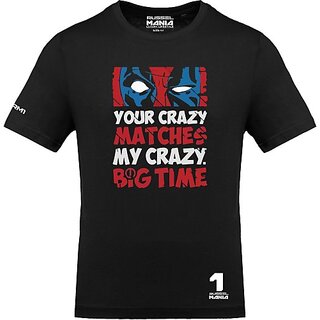 Elegant Men FastB Men Printed Round Neck Black T-Shirt 2025 at ShopCircuit | ONDC