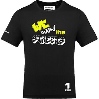 Sophisticated Men FastB Men Printed Round Neck Black T-Shirt 2025 at ShopCircuit | ONDC