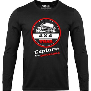 Premium Men FastB Men Printed Round Neck Black T-Shirt 2025 at ShopCircuit | ONDC