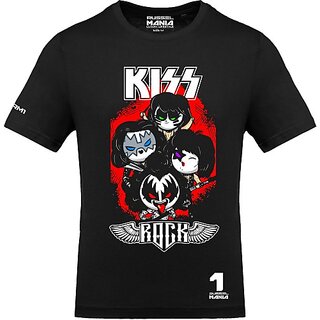 Best Men FastB Men Printed Round Neck Black T-Shirt 2025 at ShopCircuit | ONDC
