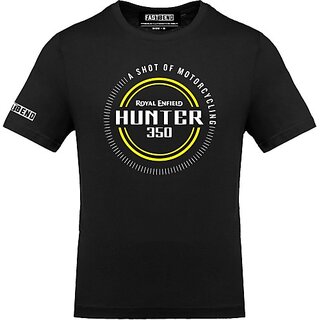 Luxurious Men FastB Men Typography Round Neck Black T-Shirt 2025 at ShopCircuit | ONDC