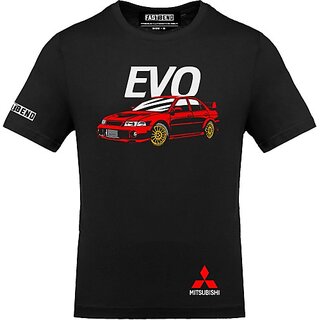 Latest Men FastB Men Printed Round Neck Black T-Shirt 2025 at ShopCircuit | ONDC