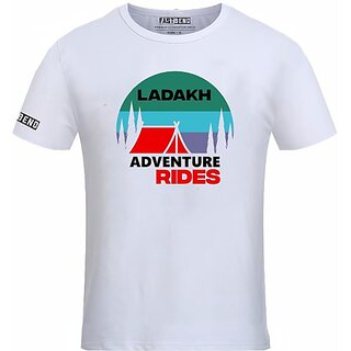 Premium Men FastB Men Printed Round Neck White T-Shirt 2025 at ShopCircuit | ONDC