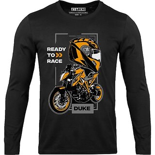 Best Men FastB Men Printed Round Neck Black T-Shirt 2025 at ShopCircuit | ONDC