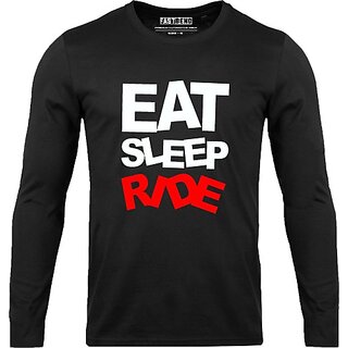 Top Men FastB Men Typography Round Neck Black T-Shirt 2025 at ShopCircuit | ONDC