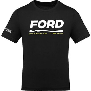 Premium Men FastB Men Typography Round Neck Black T-Shirt 2025 at ShopCircuit | ONDC