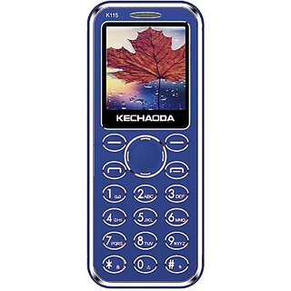 Kechaoda K115 (Dual Sim, 1.44 Inch Display, 850 mAh Battery, Blue ) - Mobile Phone | Buy online on ZillyBuy