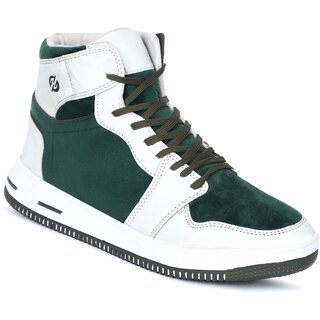 Trendy Accessories Hakkel Mens Casual Green/White Shoes 2025 at ShopCircuit | ONDC