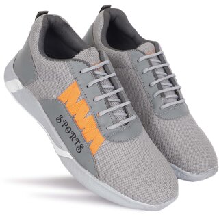 Stylish Accessories Hakkel Mens Casual Grey Shoes 2025 at ShopCircuit | ONDC