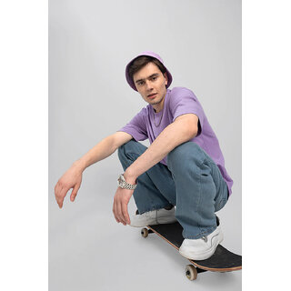 Best Men Code Yellow Purple Oversized T-shirt for Men 2025 at ShopCircuit | ONDC