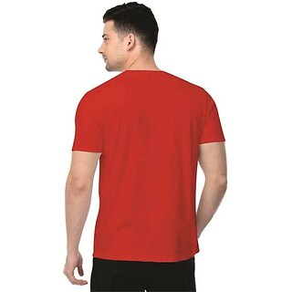 Best Men Graphic Print Men Red Round Neck Polyester Casual T-Shirt 2025 at ShopCircuit | ONDC