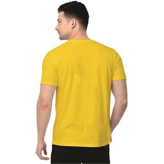 Modern Men Graphic Print Men Yellow Round Neck Polyester Casual T-Shirt 2025 at ShopCircuit | ON