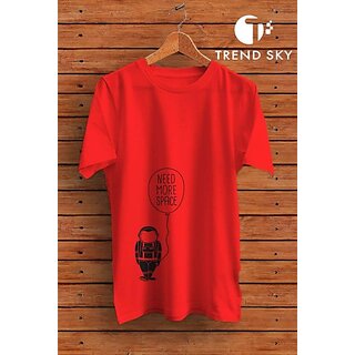 Exclusive Men Graphic Print Men Red Round Neck Polyester Casual T-Shirt 2025 at ShopCircuit | ON